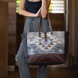 Myra Bag Everyone's Distraction Weekender Bag NWT